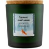 SOLVENT Import dod. PL Q Home vonná sviečka Spruce and Snow 125g