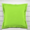 Biante Dekoračná obliečka na vankúš s lemom Rongo RG-041 Žiarivá zelená 40 x 60 cm