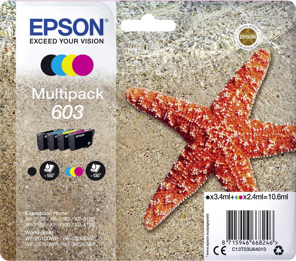 Epson 603 CMYK Multipack - originálny