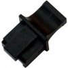 Záslepka Solarix RJ45-0-BK pre konektor RJ45 čierna