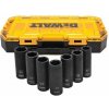 DEWALT sada predĺžených orechov 17-24 mm, 7-dielna 1/2