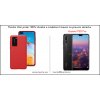 Púzdro Luxria Premium pre Huawei - Červené (Liquid Silicone & Soft Touch) pre Huawei: P20 Pro