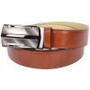 Penny Belts Pánsky kožený opasok s plnou sponou automat 235-020-A10 hnedý