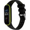 Xiaomi Mi Band 5/6 náhradný náramok - Textúrovaný Farba: Zelená, Vzor: Štruktúra MBSCz-5TS01