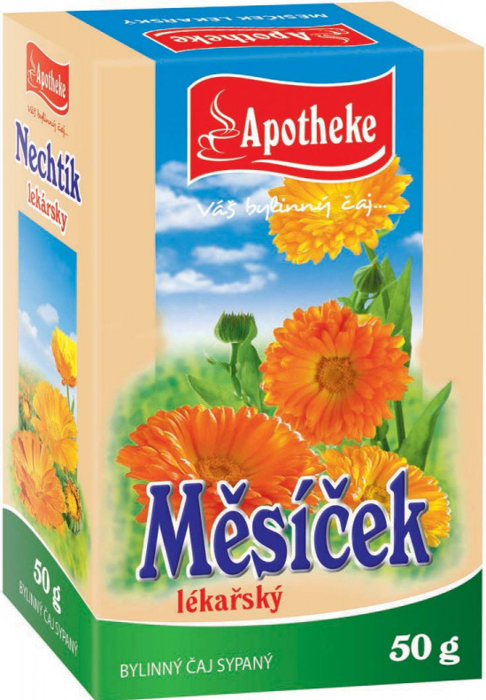 Apotheke Měsíček lékařský květ sypaný čaj 50 g