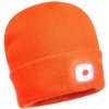 ČERVA Zimná čiapka s LED svetlom, oranžová, Varianta oranžová, Veľkosť UNI
