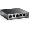 TP-LINK TL-SG105E 5-Port Gigabit Easy Smart Switch, 5 Gigabit RJ45 Ports, Desktop Steel Case, MTU/Port/Tag-based VLAN
