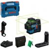 Bosch Bosch AKU čárový laser PRO GLL 12V-100-33 CG, GBA 12V 2.0Ah v L-Boxxu 136 0601065401