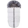 SPRINGOS Zimný s kožušinou 4v1 FLUFFY biely