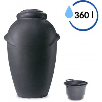 Prosperplast AQUACAN ICAN360S433 Sud na dažďovú vodu ICAN360 360 l – antracitový