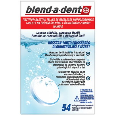 Blend-a-Dent čisticí tablety Freshness 54 ks