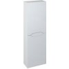 SAPHO - WAVE skrinka vysoká 40x140x20cm, ľavá/pravá, biela WA250-3030