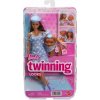 Barbie Twinning Looks - oblečenie pre bábiku a psíka Bodky JFP38
