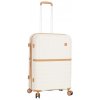 Cestovný kufor Snowball 4W M 49403-67-00 71 L krémová