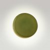 MARSET LED nástenné svetlo Caramel, zelená, Ø 22 cm, TRIAC, sklo - A726-001-57-27K