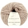 Katia Cotton Merino 104 hnedá