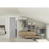 Zhrňovacie dvere Exclusive 83x204 cm betón