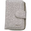 Katrin's Fashion Dámska kožená malá peňaženka Grosso p06-gs-px31-beige - Béžová p06-gs-px31-beige