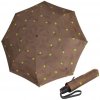 KNIRPS T.200 MEDITATE TAUPE - EKO elegantní plně automatický deštník hnědá 9532018546