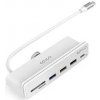 Epico USB-C 7in1 iMac Hub biela / 3x USB-A / 1x USB-C / HDMI / Micro SD (9915101100124)