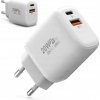 NABÍJAČKA NAPÁJACÍ ADAPTÉR typu USB-C USB-A 20W KOCKA pre iPhone Sieťová