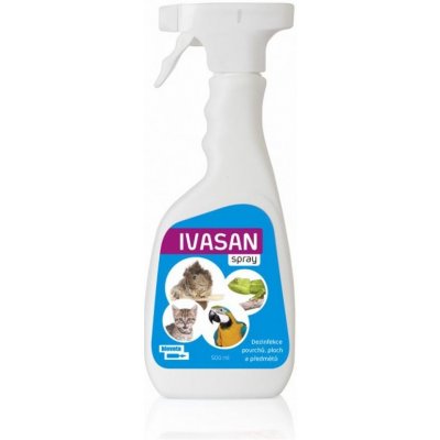 Ivasan spray kvapalný dezinfekčný prostriedok účinný proti vírusom baktériám a plesniam 500 ml