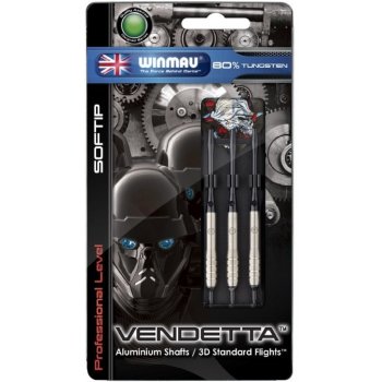 Winmau VENDETTA 80% 18g soft