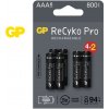 GP Batteries Nabíjacia batéria GP ReCyko+ Pro Professional AAA, 4+2 ks
