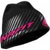 Dynafit Alpine Reflective beanie - Dynafit Alpine Reflective čiapka Black out/Pink Glo veľ. Uni Uni.