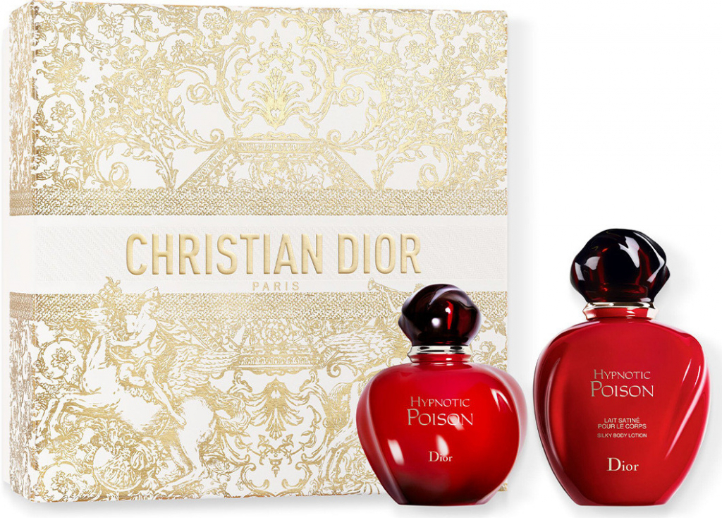 Christian Dior Hypnotic Poison EDT pre ženy 50 ml + telové mlieko 75 ml darčeková sada