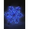 DECOLED LED svetelná vločka 3D tlač, závesná, 85 cm, ľadovo biela