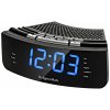 Kruger&Matz KM0813 Rádiobudík LED, FM, 2x AAA, čierny