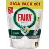 Fairy kapsule do umývačky riadu s citrónovou vôňou 81ks