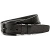 Black Hand 093-98 pánsky čierny kožený opasok šírka 38 mm - 110