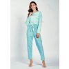 TARO Dámske pyžamo Abi3217 zz41-tyrkys XL