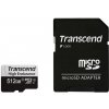 Transcend 512GB microSDXC 350V UHS-I U1 (Class 10) High Endurance paměťová karta, 95MB/s R, 45MB/s W TS512GUSD350V