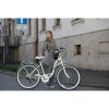 Lavida Dámsky Retro bicykel Mahbike 7-prevodový hliníkový rám bielo zelená 28