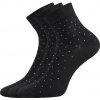 Lonka Fiona Dámske ponožky s voľným lemom - 3 páry BM000001333700100047 čierna 35-38 (23-25)