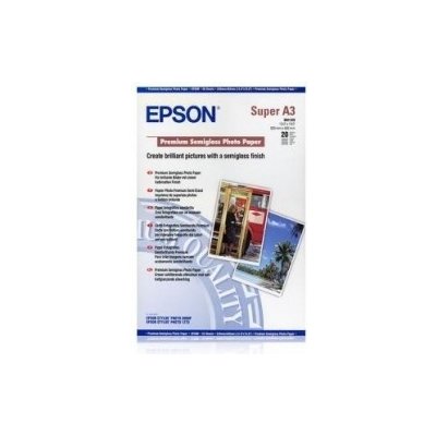 Epson Premium Semigloss Photo Paper, (S041328), A3+ (32,9 x 48,3cm), (bal=20ks)