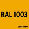 RAL 1003 akrylová auto farba lesklá alebo matná 1 liter + tužidlo + riedidlo (RAL1003 SIGNAL YELLOW originálny odtieň akrylovej farby s lakom ( ČSN6336 ))