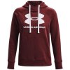 Dámske tričko s logom Rival Fleece W 1356318 690 - Under Armour Veľkosť: S