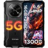 Smartfón DooGee Fire 7 16 GB/256 GB 5G sivý