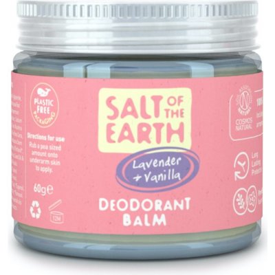Salt of the Earth prírodný dezodorant balzam Levanduľa Vanilka 60 g