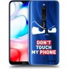 Picasee silikónový prehľadný obal pre Xiaomi Redmi 8 - Cloudy Eye - Transparent