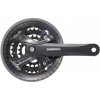 SHIMANO Stred Acera FC-M361 175mm 42/32/22z. 7/8-k čierny s krytom na štvorhran