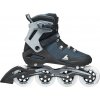 Inline korčule Rollerblade, MACROBLADE 90 Čierna,tmavo modrá,Sivá 30