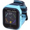 HELMER dětské hodinky LK 709 s GPS lokátorem/ dot. display/ 4G/ IP67/ nano SIM/ videohovor/ foto/ Android a iOS/ modré