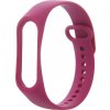 TFO Silikonový řemínek pro Xiaomi Mi Band 3 / 4 malinový