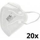 IMobily respirátor FFP2 NR CE 0370 KBL 20 ks