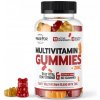 WARRIOR Multivitamín Gummies so zinkom Strawberry/Apple 60 gummies Strawberry/Apple